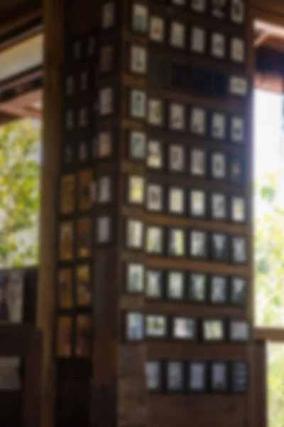 미니 프레임의 벽 — 스톡 사진