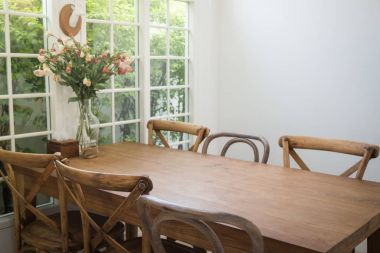 Klasik ahşap mobilya yemek Set