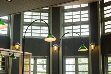 Retro lamba iç Vintage Odası