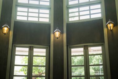 Retro lamba iç Vintage Odası