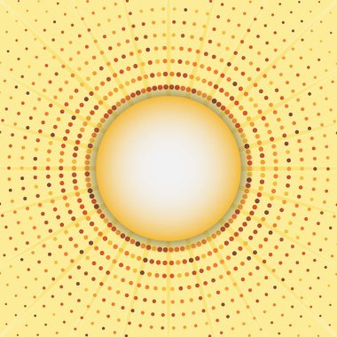Daireler noktalı resim çerçeve arka plan