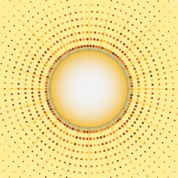 Daireler noktalı resim çerçeve arka plan