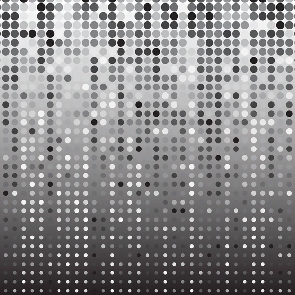 Silver dot halftone abstract background — Stock Vector