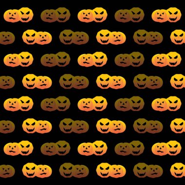 Cadılar Bayramı Balkabağı desen arka plan