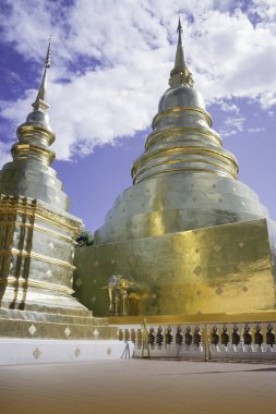 Wat Phra Singh Tapınağı Chiang Mai Tayland