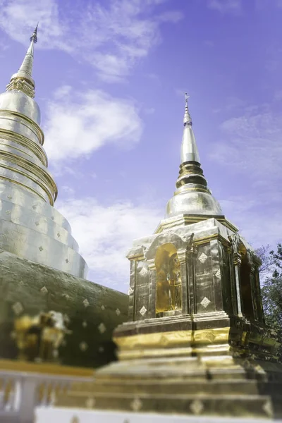 Wat Phra Singh tempel Chiang Mai Thailand — Stockfoto