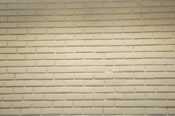 White brick wall in minimal room — Stock Photo, Image