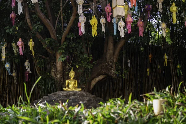 Templo público budista tailandês em Chiang Mai — Fotografia de Stock