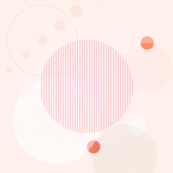 Created Lines Circles Abstract Background Stock Vector — Stock Vector