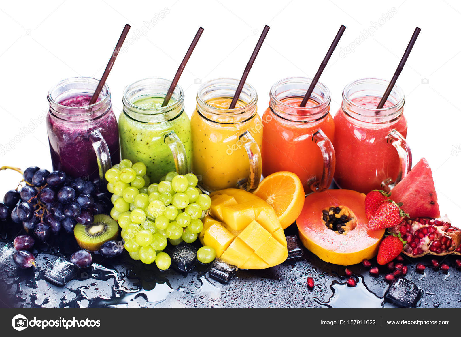Jugo de platano con agua