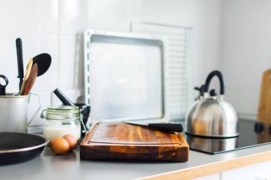 Mutfak natürmort rustik yemekler tablo Ware turuncu