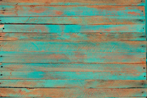 Scrivania in legno vecchio shabby verniciato verde — Foto Stock