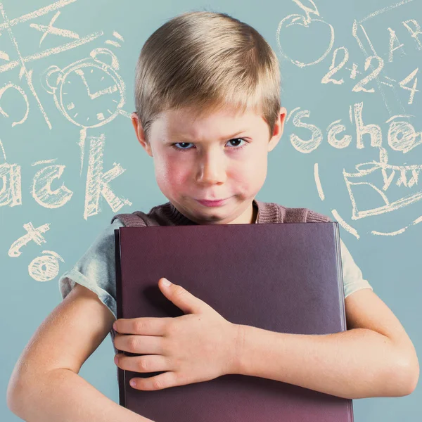 Küçük çocuk kitap harika çocuk Chalki sembolü