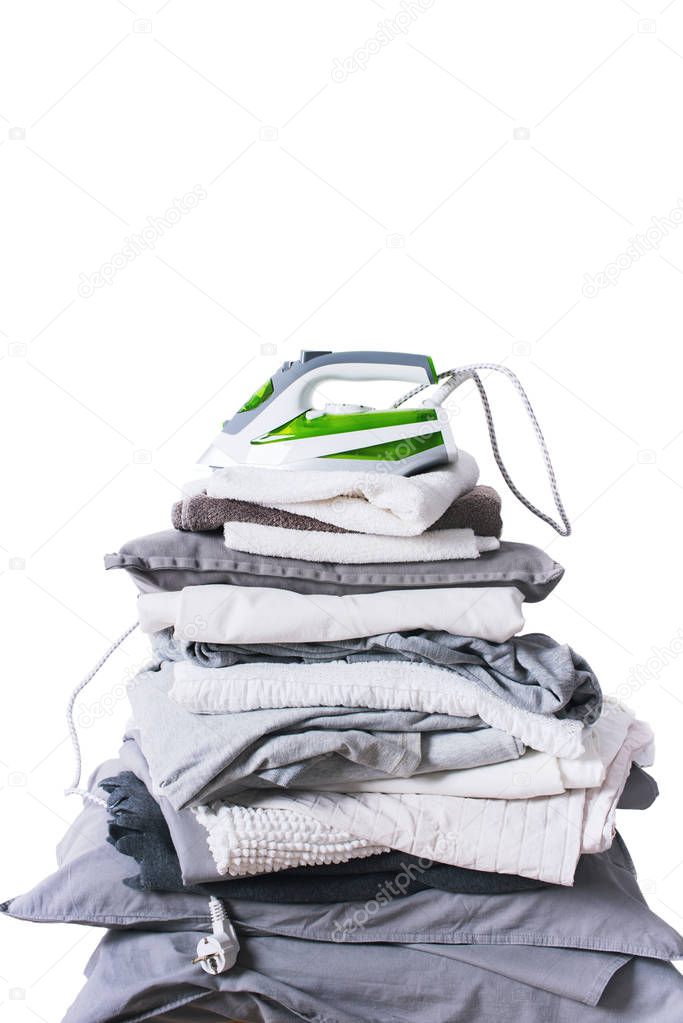 stacks monochrome white gray black textiles clothing