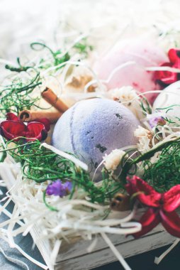 banyo bomba aromatik kokulu renk el yapımı