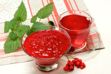 jam and drink from Schisandra chinensis clipart