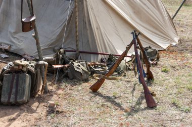 İkinci Dünya Savaşı sırasında askeri kamp