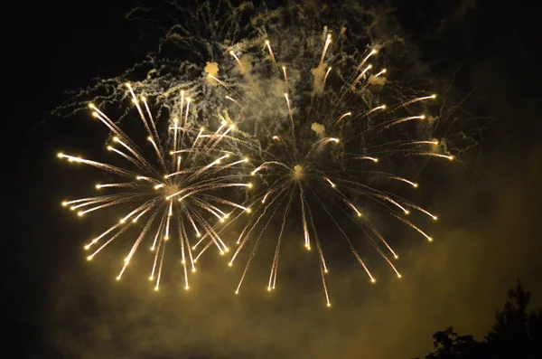 Versay 'da beyaz havai fişek ateşlendi