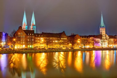 Lubeck - Almanya eski kasaba binalarda