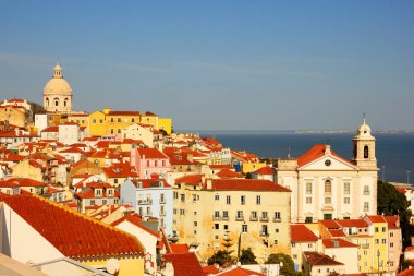 Lizbon manzarası, Portekiz 