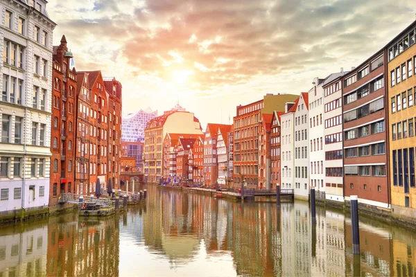 Hafen City in Hamburg (Speicherstadt) — Stock Photo, Image