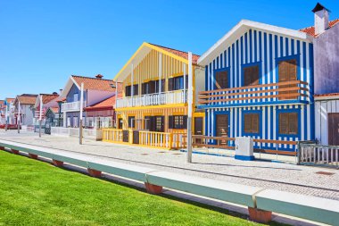 Ana gezinti Costa Nova, Aveiro, Portekiz