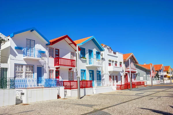 Çizgili evleri, Costa Nova, Aveiro