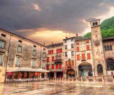 Şehir Merkezi, Treviso eyaletinde İtalya, Vittorio Veneto