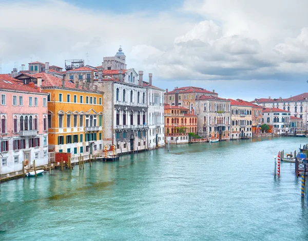 Canal Grande ve Venedik cityscape, Venedik — Stok fotoğraf