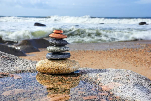 Çakıl taşları, uyum ve denge Dengeleme Zen