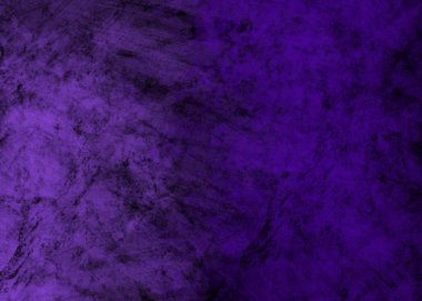 Siyah arkaplanda mor ve mavi boya