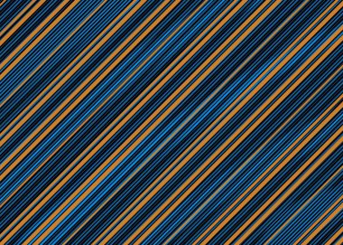 Mavi ve turuncu çizgilerin varyasyonu