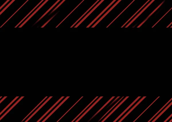 Red stripes on top and bottom side of black background for commercial use — Stok fotoğraf