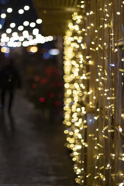 Iluminación festiva de Navidad —  Fotos de Stock