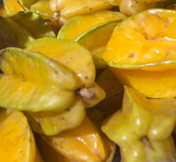 Carambola frutta sfondo — Foto Stock