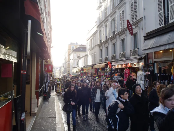 Paříží se street view — Stock fotografie
