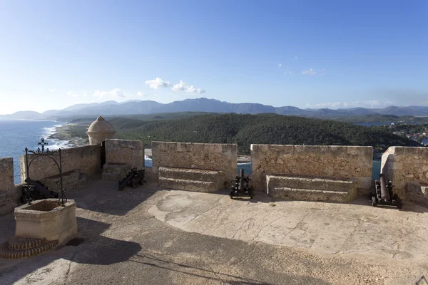 Visitar el castillo de El Morro en Santiago de Cuba —  Fotos de Stock