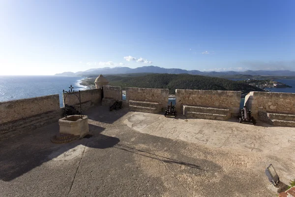 Visitare il castello di El Morro a Santiago de Cuba — Foto Stock