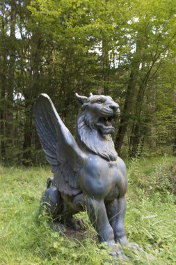 Chateau de Chenonceau Park'taki heykel