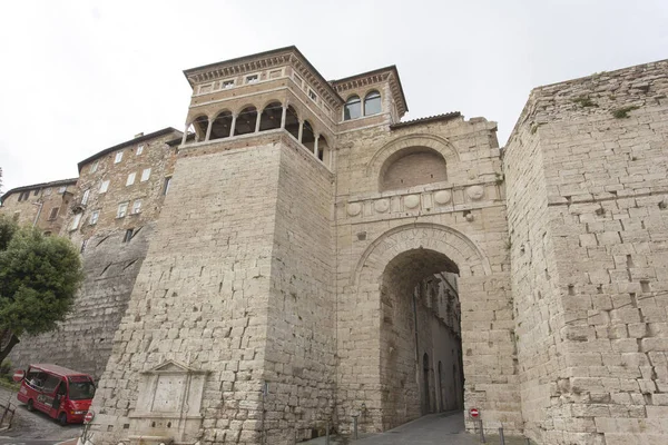 En av ingången till Perugia — Stockfoto