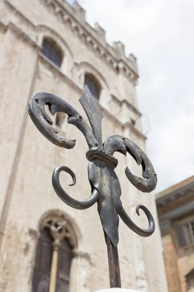 Metal gate detail — Stock Photo, Image