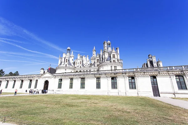 Pohled na Zámek Chambord — Stock fotografie