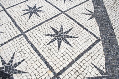 Tipik taş zemine Lizbon