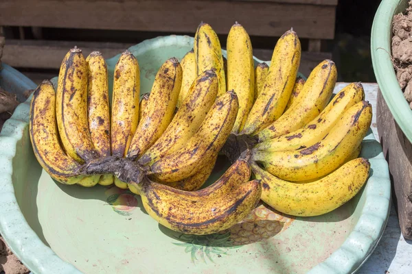 Banano en el mercado en Indonesia —  Fotos de Stock