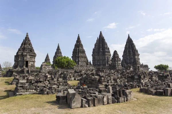 Java Prambanan Tapınağı görünümü