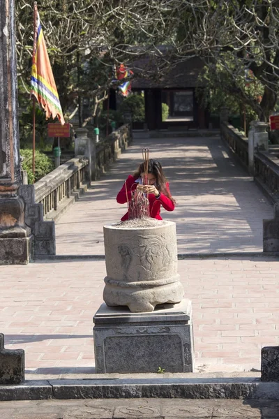 Esterno della pagoda del Bich Dong, Vietnam — Foto Stock