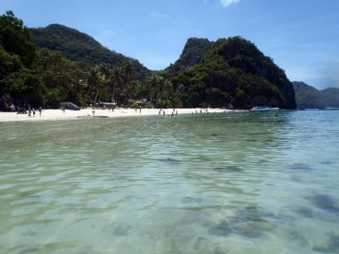 Koh Tao, Tayland Beach mahallinde
