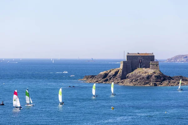 Fort narodowy w Saint Malo — Zdjęcie stockowe