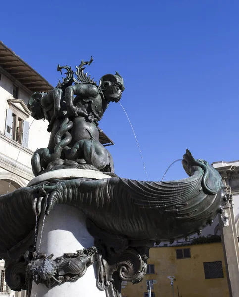 Fontane dei mostri marini in Florença — Fotografia de Stock