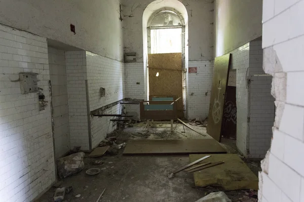 Abandoned Hospital Building called Mombello — Stock Photo, Image